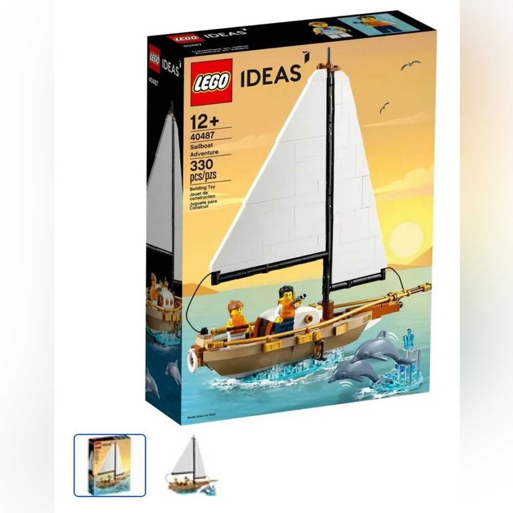 LEGO Ideas Sailboat Adventure #40487 - Sealed Box (Never Opened - Like New)